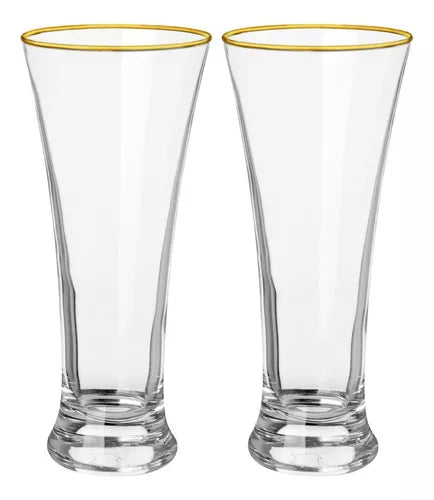 Set 2 Vasos Garza Cerveza Curve 420 ML