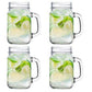 Set 4 Vasos Mojito Mason Glasso 450ml